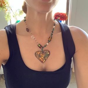 Hand-made necklace